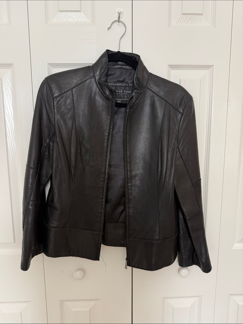 Marc New York Black Leather Jacket